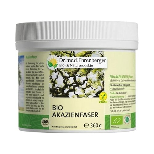 Dr. med. Ehrenberger - bio in naravni izdelki Organski prah bagremovih vlakana Cene