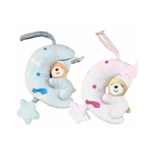  Plisana muzicka igracka na potez meda na mesecu miks boja ( 11/71287 ) Cene