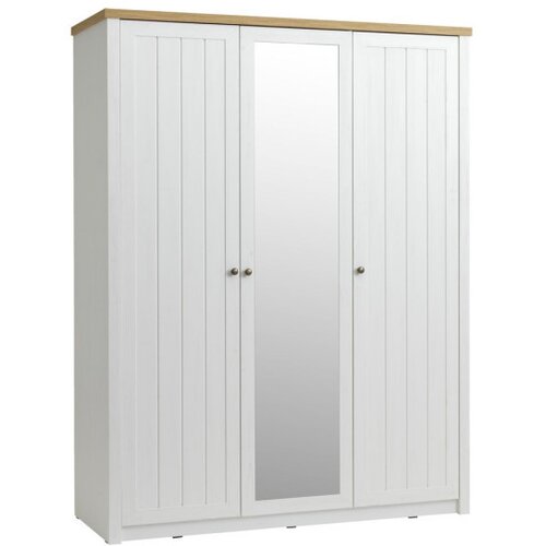  Ormar 162x210 cm bela/hrast Slike