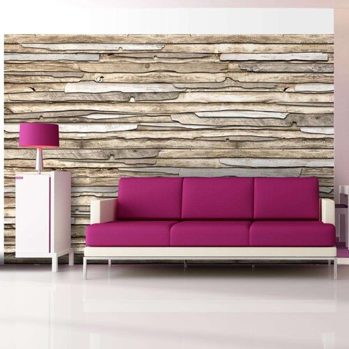  Tapeta - Wooden puzzle 100x70 Slike