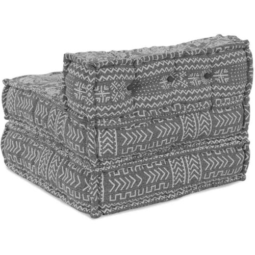  Modularna sofa Svjetlosiva 70 x 70 x 56 cm Tkanina Slike