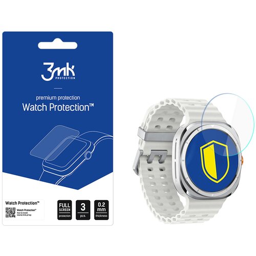 3mk ZA&amp;Scaron;ČITNO STEKLO ZA URO SAMSUNG GALAXY WATCH 7 ULTRA FLEXIBLEGLASS, (21976061) Slike