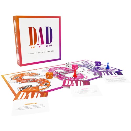 DAD - Daš ali dobiš družabna igra Cene