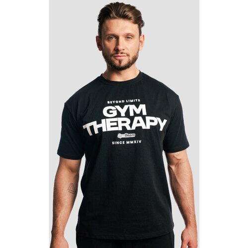 GymBeam Majica Gym Therapy Black Cijene