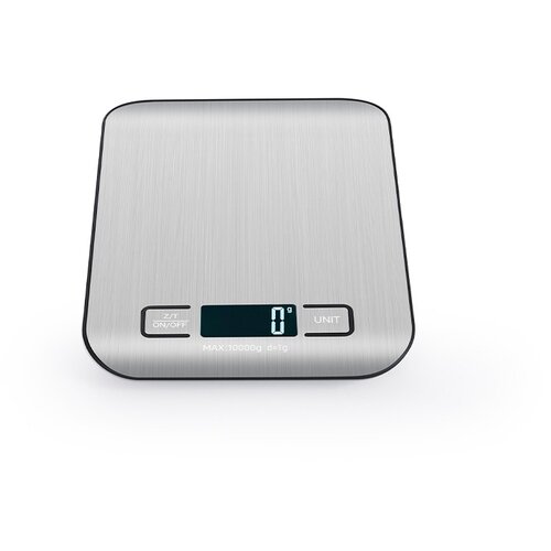 INF Polnilna digitalna kuhinjska tehtnica s priloženimi baterijami - srebrno nerjaveče jeklo 5 kg/1 g, (5000072067) Cene