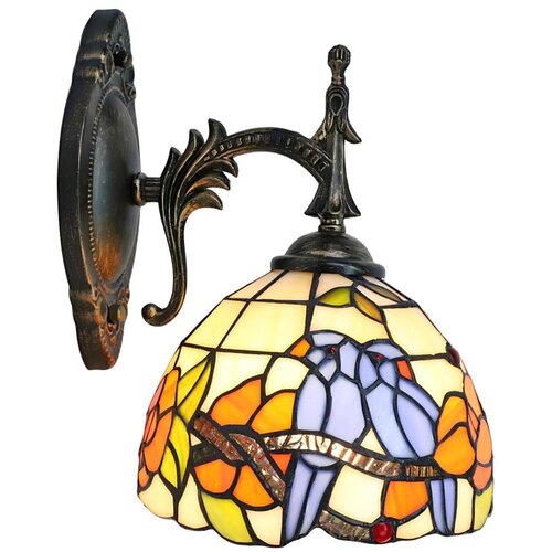  Brilagi - Tiffany vitražna zidna lampa JUNGLE 1xE14/40W/230V Cene