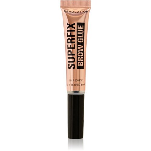Makeup Revolution Superfix Brow Glue prozirni gel za učvr&amp;scaron;ćivanje za obrve 8 ml Slike