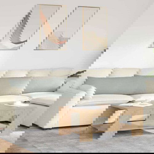  Blazine za kavč 2 pcs Svetlo siva 200 x 40 cm Žametna tkanina Slike