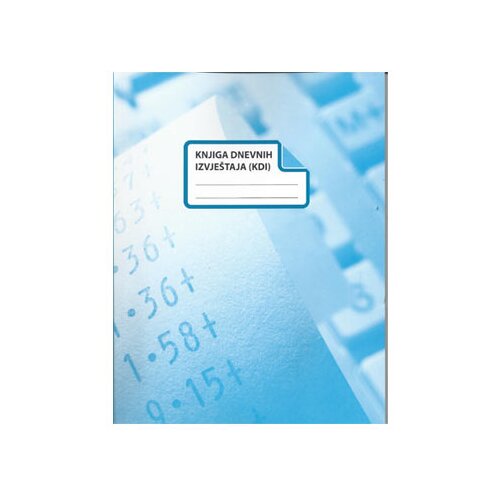  VI KNJIGA DNEVNIH IZVJE&Scaron;TAJA+KOV.A4 BIH Cijene