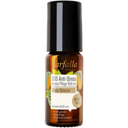Farfalla Stress Balance aroma roll-on za njegu SOS Anti-Stress - 10 ml Slike