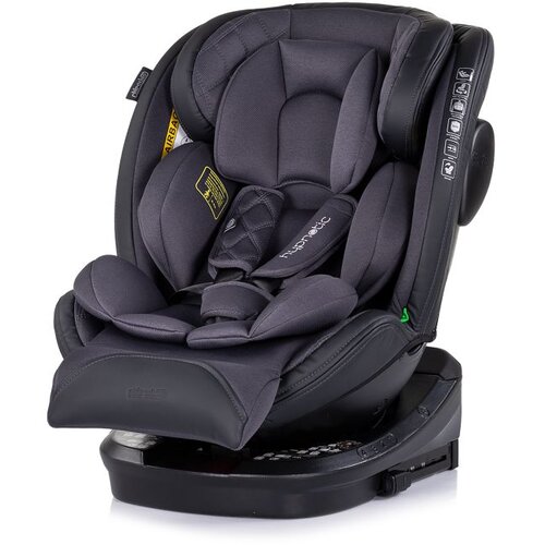 Chipolino autosjedalica I-SIZE 40-150 cm ISOFIX 360 Hypnotic Anthracite Cene