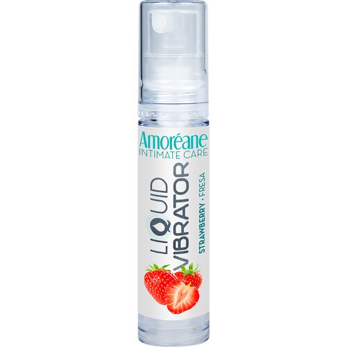AMOREANE lubrikant Liquid Vibrator Strawberry Cene