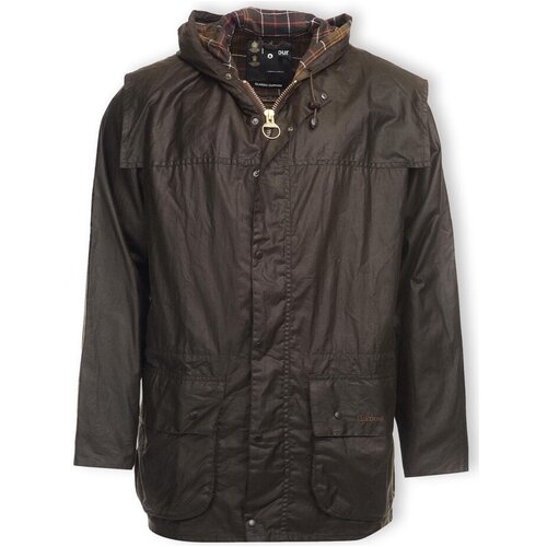 Barbour Plašči Classic Durham Wax Jacket - Olive Kostanjeva Cene
