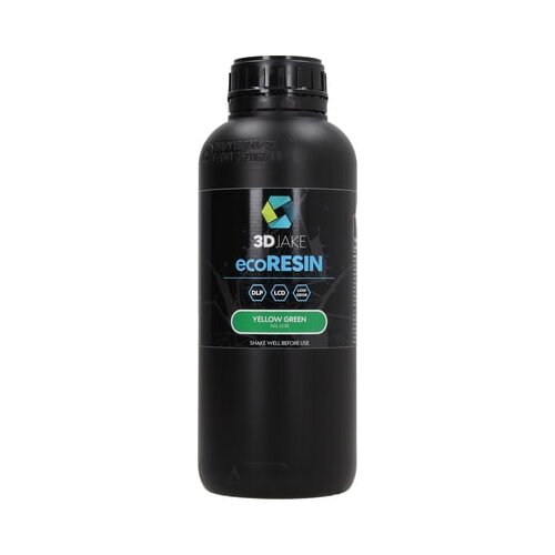 3DJAKE ecoResin rumeno-zelena - 1.000 g Slike