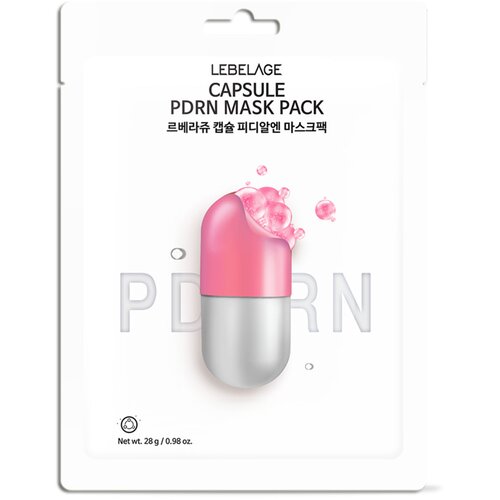 LEBELAGE Capsule PDRN maska za lice 28g Slike