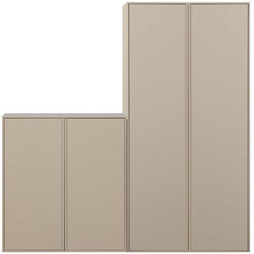 vtwonen Krem modularni garderobni ormar od masivnog bora 200x220 cm Daily – Cijene
