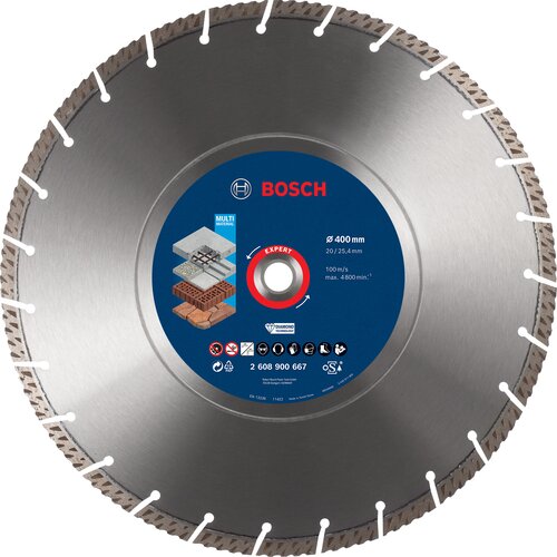 Bosch expert multimaterial dijamantska rezna ploča od 400 x 20/25,40 x 3,3 x 12 mm 2608900667 Cene