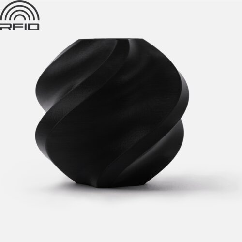 Bambu Lab pla basic filament on spool black Slike