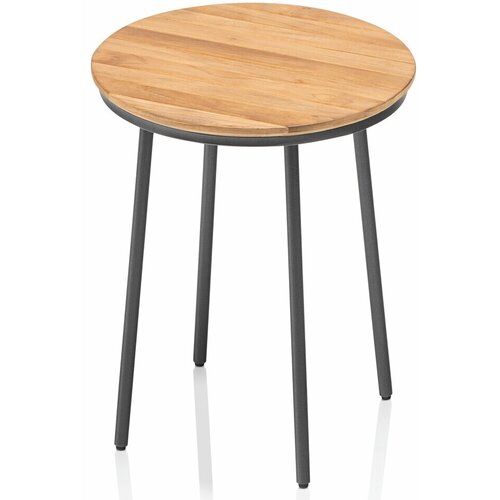 Vrtne mize KETTLER TRIBE stol Ø 40 cm – antracit / tik Cene