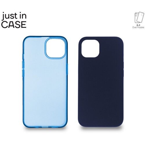 Just In Case 2u1 Extra case MIX paket PLAVI za iPhone 13 Cene