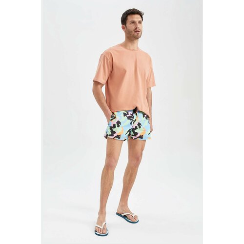 Defacto Andy Printed Extra Short Lenght Swimming Short Slike