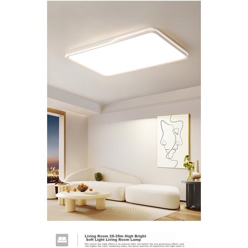  Micoe Plafonska lampa LED, 160 W, Bela Slike