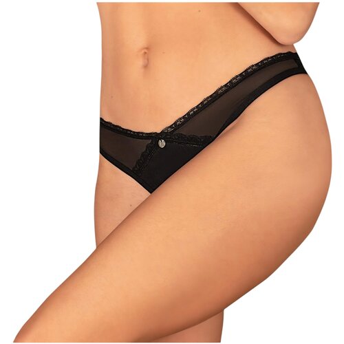 Obsessive Latinesa - otvorene tange (crne) - M/L Cijene