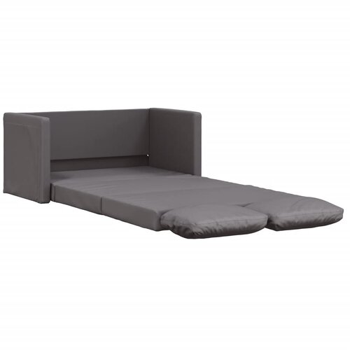 Maison Chic Talni Raztegljiv kavč - Raztegljivi divan 2 v 1 siv 112x174x55 cm umetno usnje, (21729372) Cene