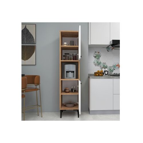 Hanah home Vi&amp;scaron;enamjenski ormarić Daminol, 35 x 153,6 x 35 ​​cm, Smeđa Slike