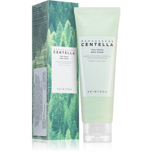 SKIN1004 Madagascar Centella Tea-Trica BHA Foam globinsko čistilna pena za problematično kožo, akne 125 ml Slike