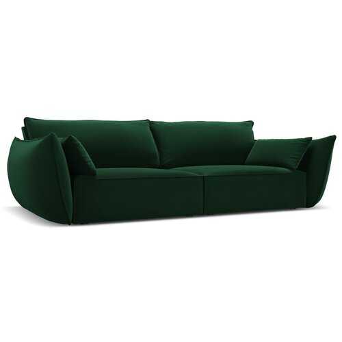 Mazzini Sofas Tamno zelena bar&amp;scaron;unasta sofa 208 cm Vanda &amp;ndash; Slike
