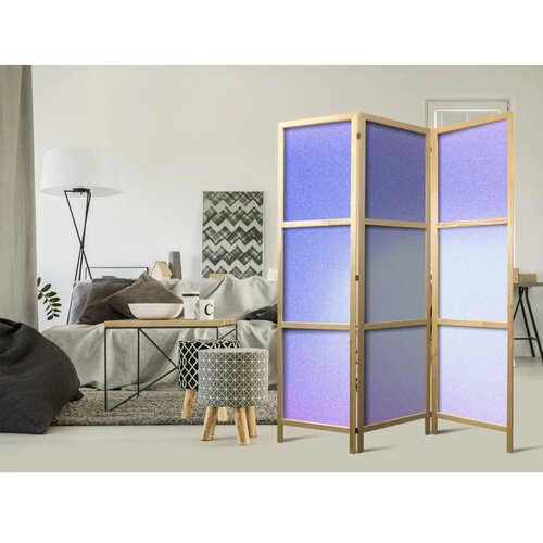  Japanski paravan - Heather Mist - Delicate Gradient Composed of Various Shades of Violet. 135x172 Cene