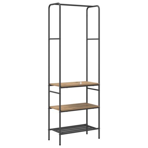 vidaXL Omarica za oblačila s policami artisan hrast 60 x 30 x 171 cm Cene