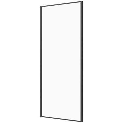 Sanotechnik Tu&scaron; stena fiksni del Slim Line (80 x 200 cm, Debelina: 6 mm, Črna) Cene