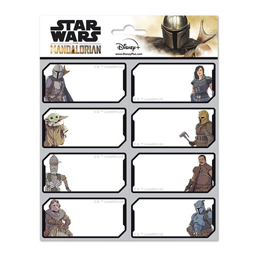 Grupo Erik Editores S. L. Star Wars, The Mandalorian - Nalepnice set 8 - SW, The Mandalorian Cene