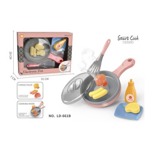 Hk Mini elektronski tiganj za kuvanje roze ( A102946 ) Cene