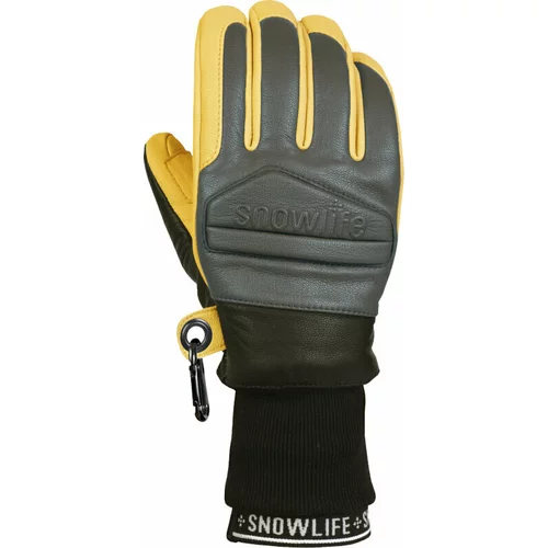 Snowlife Classic Leather Glove Charcoal/DK Nomad XL