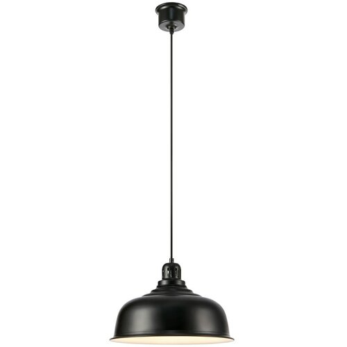 Marksl&amp;ouml;jd Crna viseća lampa s metalnim sjenilom 37x37 cm Port - Slike