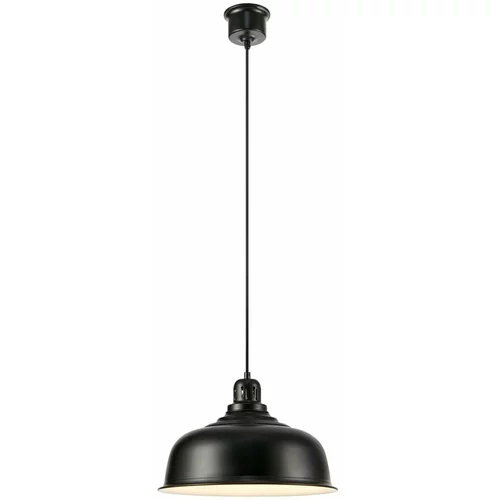 Markslöjd Crna viseća lampa s metalnim sjenilom 37x37 cm Port -