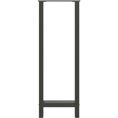 VidaXL Noge za barski stol antracit boje 2 kom 50 x (110-111) cm čelik Slike