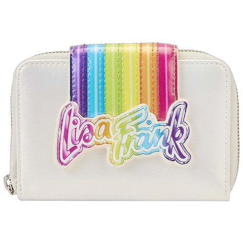 Loungefly Novčanik Lisa Frank Rainbow Logo Zip Around Cene