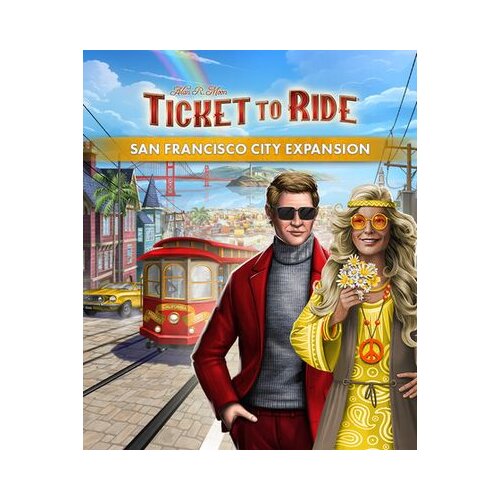 Steam ticket to ride&reg;: san francisco city expansion (dlc) key (pc) global Cene