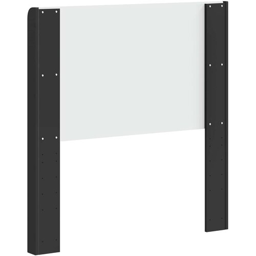  Uzglavlje Crna Konstruirano drvo 90 cm Slike