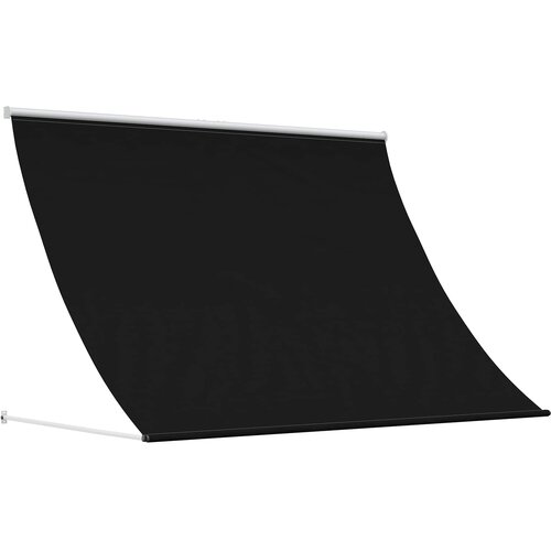 Nadstrešnica Crna 150 x 150 cm 180 g / m&sup2; poliester s PU premazom Cijene