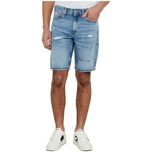 Calvin Klein Jeans Kratke hlače &amp;amp; Bermuda J30J327188 Modra Slike