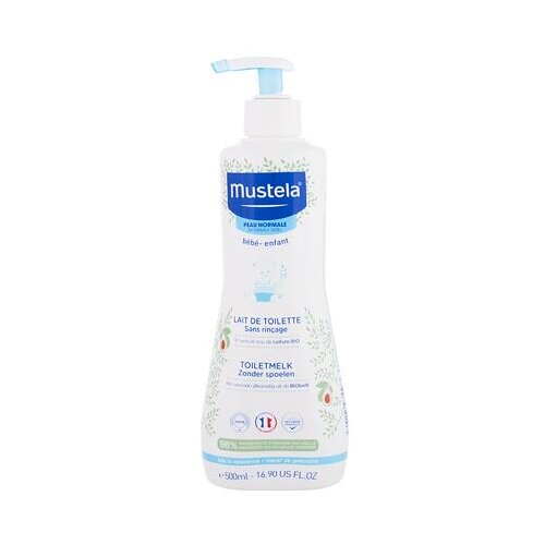 Mustela B&eacute;b&eacute; No Rinse Cleansing Milk čistilni losjon za telo, primeren za otroke od rojstva dalje 500 ml za otroke Cene