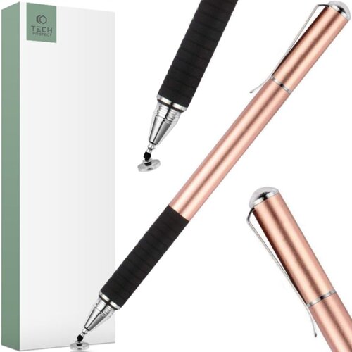 TECH-PROTECT STYLUS PEN ROZA ZLATO ZA TABLICE IN PAMETNE TELEFONE PISALO, (21980331) Cene
