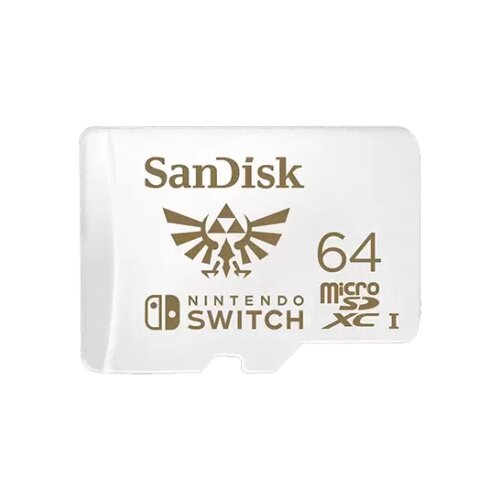 Sandisk memorijska kartica sdxc 64GB micro 100MB/s, 60MB/s w for nintendo switch 67728 Slike