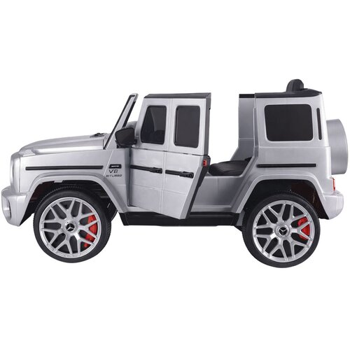  Licenciran avto na akumulator S306 Mercedes G63 - srebrn Slike