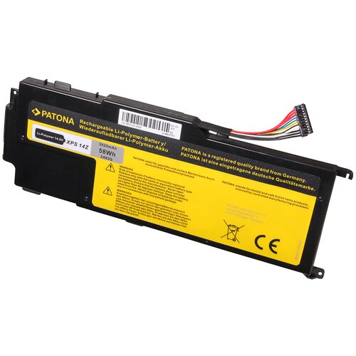 Patona Baterija za Dell XPS 14Z, 14Z Ultrabook, 3920 mAh Slike